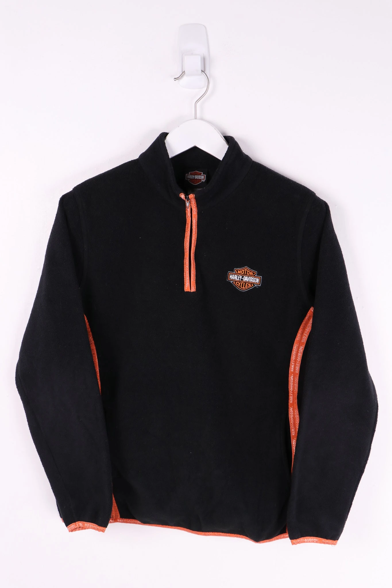 Vintage Harley Davidson 1/4 Zip Fleece Large 1 Vintage Harley Davidson 1/4 Zip Fleece Large