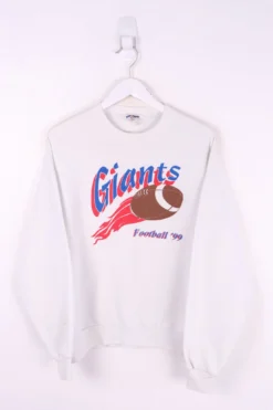Vintage 1999 Giants Spellout Sweater Large