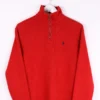 Vintage Ralph Lauren Polo 1/4 Zip Sweater Medium