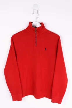 Vintage Ralph Lauren Polo 1/4 Zip Sweater Medium