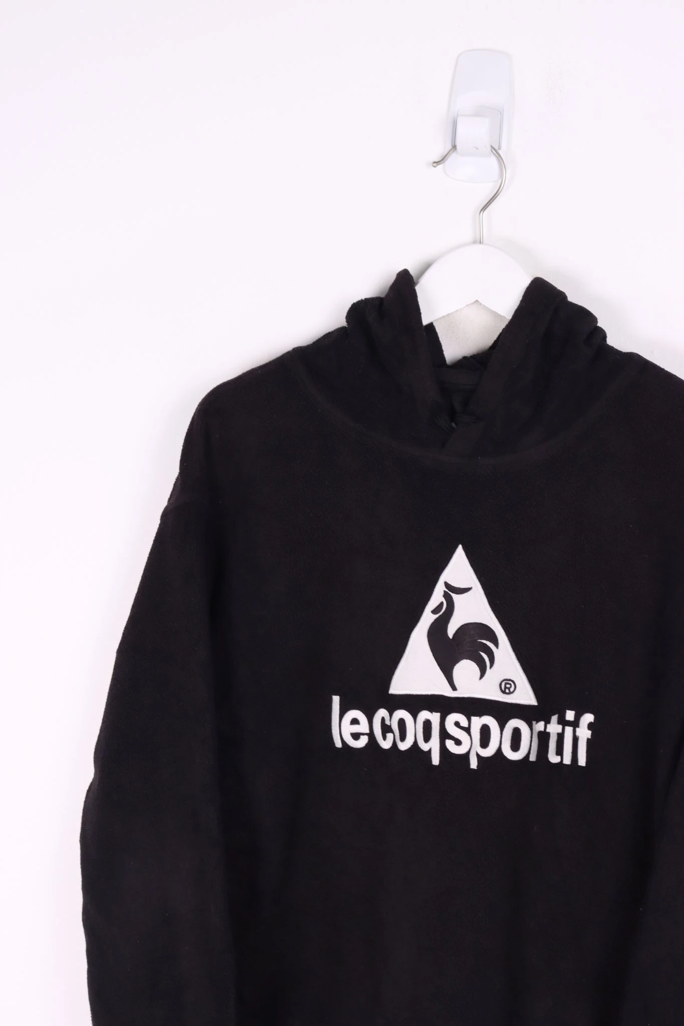 Vintage Le Coq Sportif Hoodie Medium 2 Vintage Le Coq Sportif Hoodie Medium - Image 2