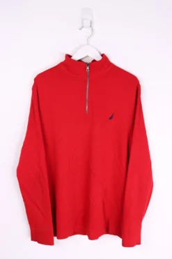 Vintage Nautica 1/4 Zip Sweater XL