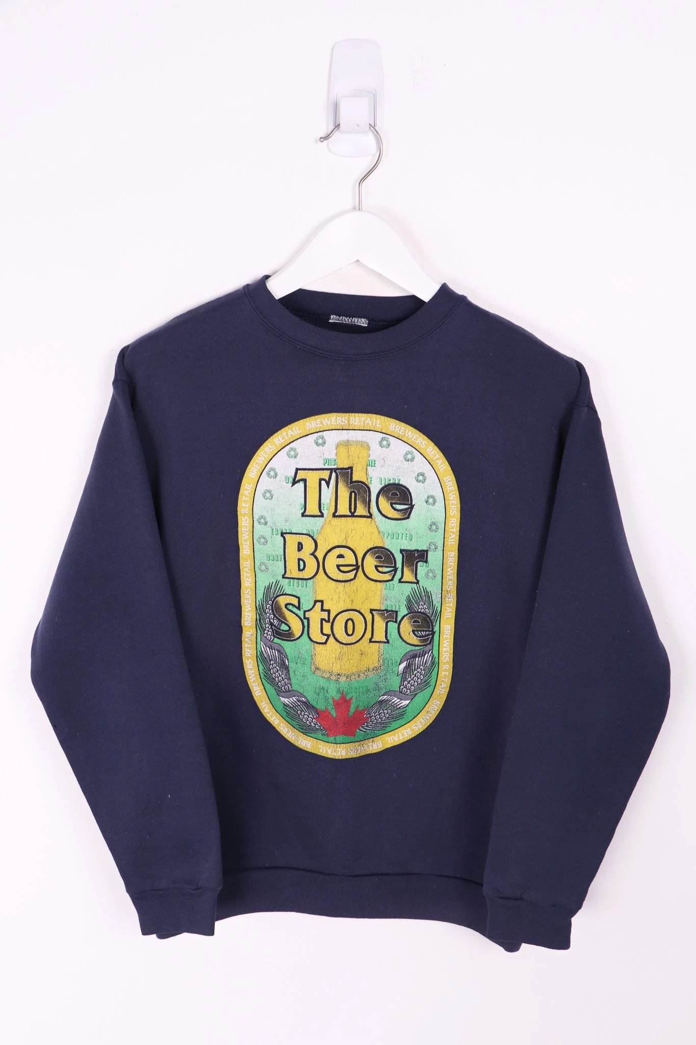 Vintage The Beer Store Sweater Small 1 Vintage The Beer Store Sweater Small