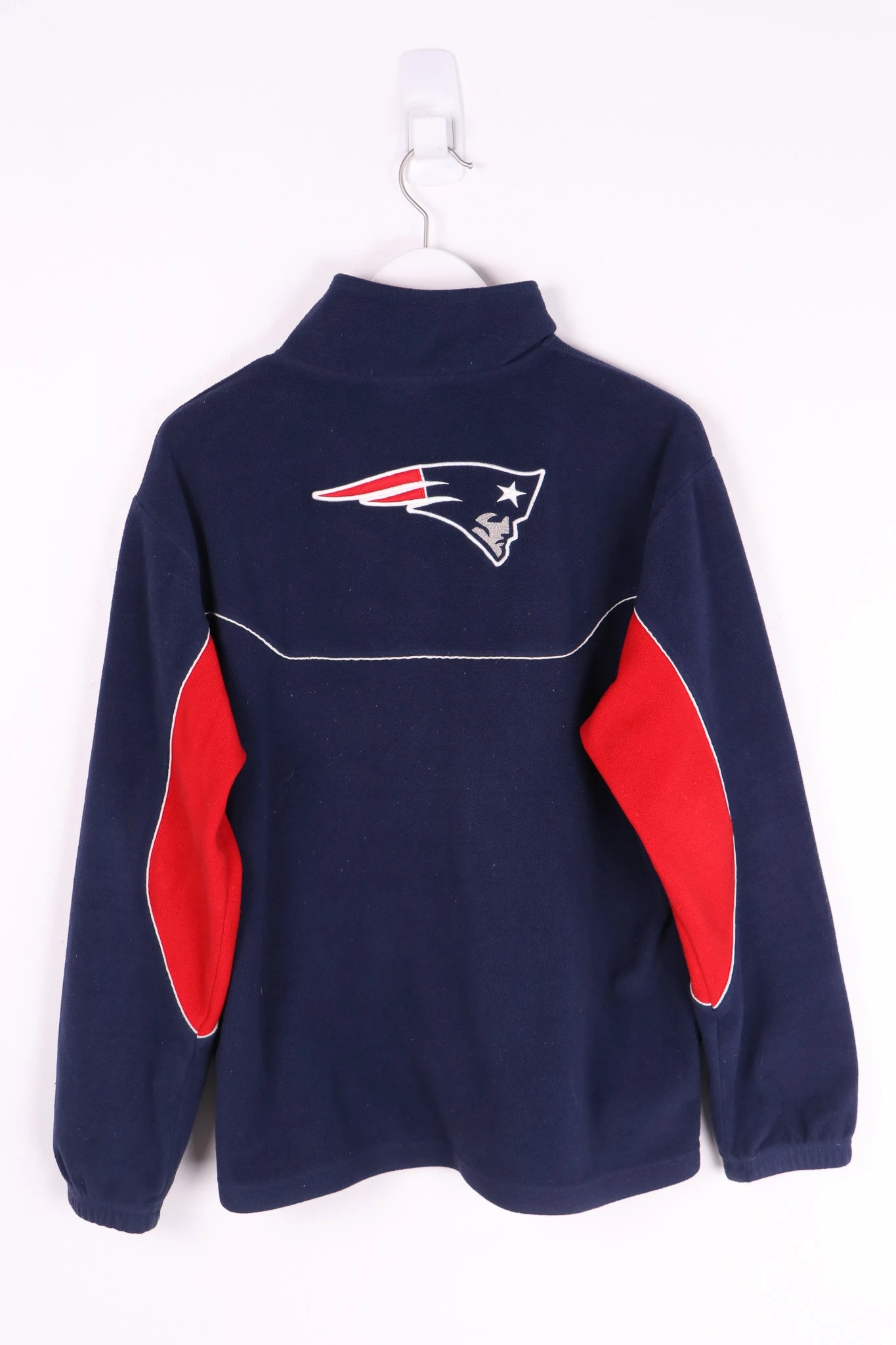 Vintage NFL Patriots 1/4 Zip Fleece Small 2 Vintage NFL Patriots 1/4 Zip Fleece Small - Image 2