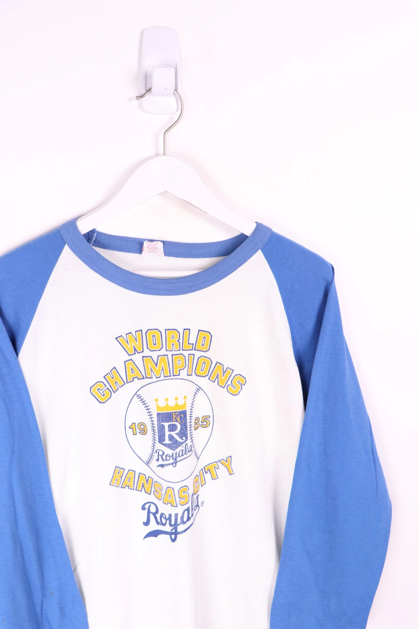 Vintage MLB Kansas City Royals Long Sleeve Tee Small 2 Vintage MLB Kansas City Royals Long Sleeve Tee Small - Image 2
