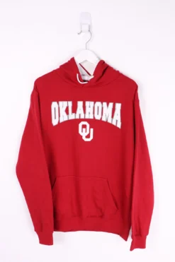Vintage Oklahoma University Hoodie Large
