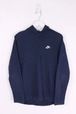 Vintage Nike Hooded Long Sleeve Tee Medium