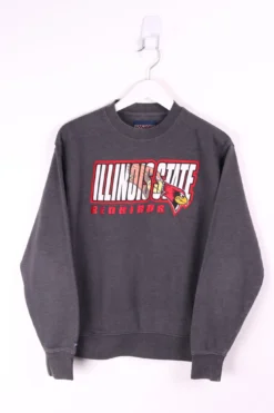Vintage Illinois State Sweater Small