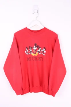 Vintage Mickey Mouse Sweater Large