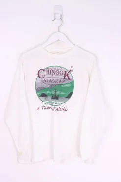 Vintage Chinook Alaskan Long Sleeve Tee Medium