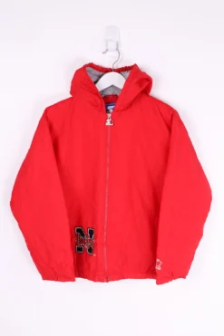 Vintage Nebraska Huskers Embroidered Jacket Small