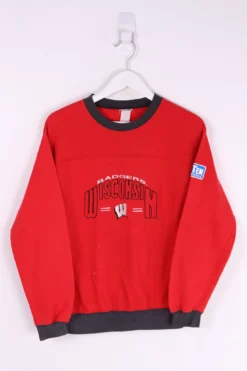 Vintage University Of Wisconsin Sweater Small
