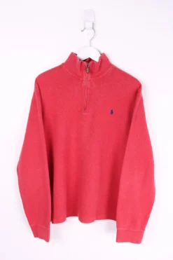 Vintage Ralph Lauren 1/4 Zip Sweater XL