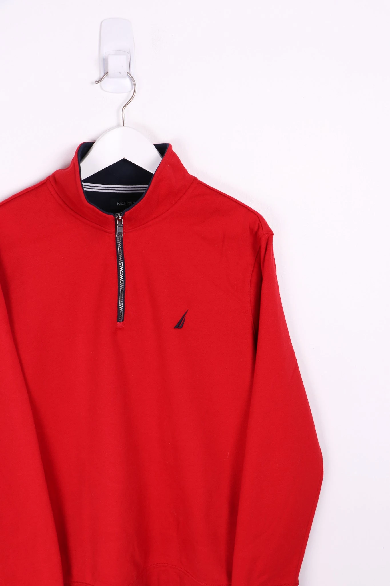 Vintage Nautica 1/4 Zip Sweater Large 2 Vintage Nautica 1/4 Zip Sweater Large - Image 2