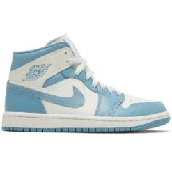 NIKE AIR JORDAN 1 MID WMNS 'UNIVERSITY BLUE 2022'