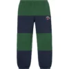 Supreme Nike Green Stripe Sweatpants