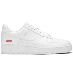 SUPREME X NIKE AIR FORCE 1 LOW 'BOX LOGO WHITE'