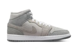 NIKE AIR JORDAN 1 MID SE 'PARTICLE GREY' -Style Hub Shop https hypebeast.com wp content blogs.dir 6 files 2022 01 air jordan 1 mid particle grey 2